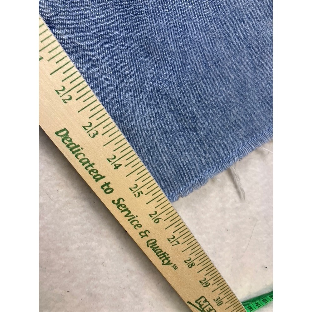 BDG‎ Slim Straight Jeans Womens 29 Blue High Rise Raw Hem 100% Cotton Denim - Picture 6 of 12
